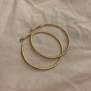 ⚡️GOLD HOOP EARRINGS⚡️